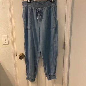 Love Tree Light Blue Joggers Sz L NWOT
